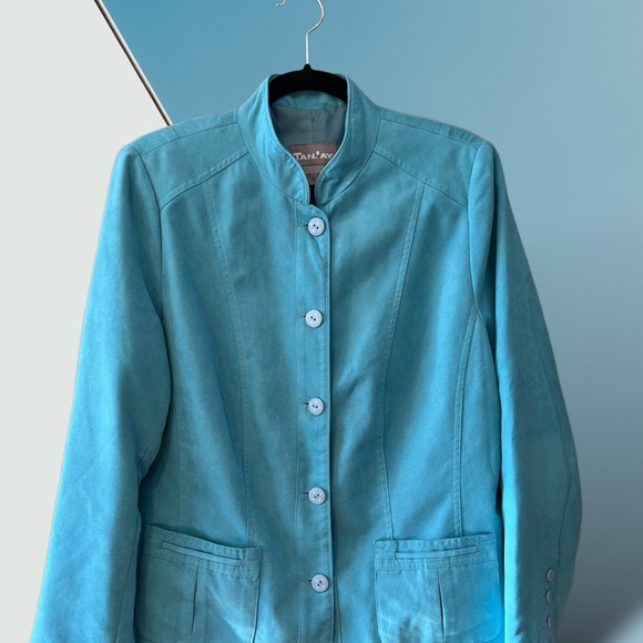 TanJay Turquoise Blazer - Picture 5 of 14